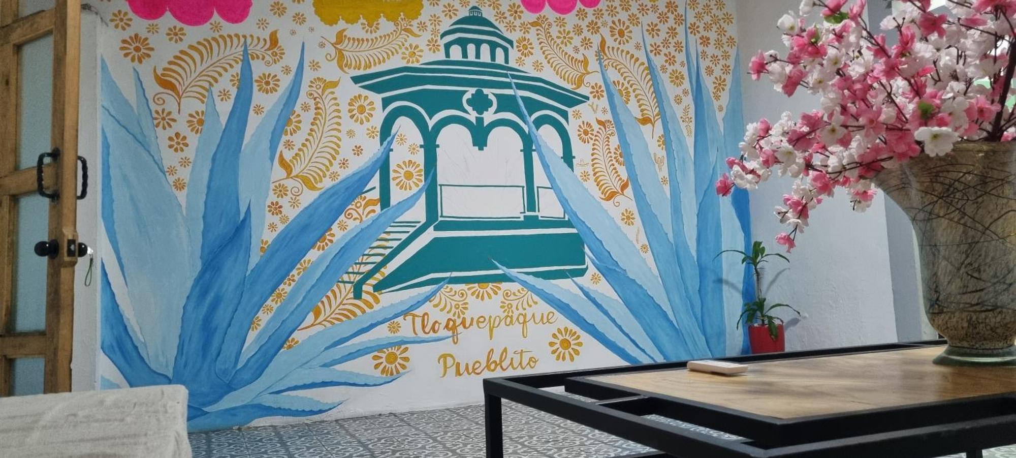ホテル Tlaquepaque Pueblito エクステリア 写真